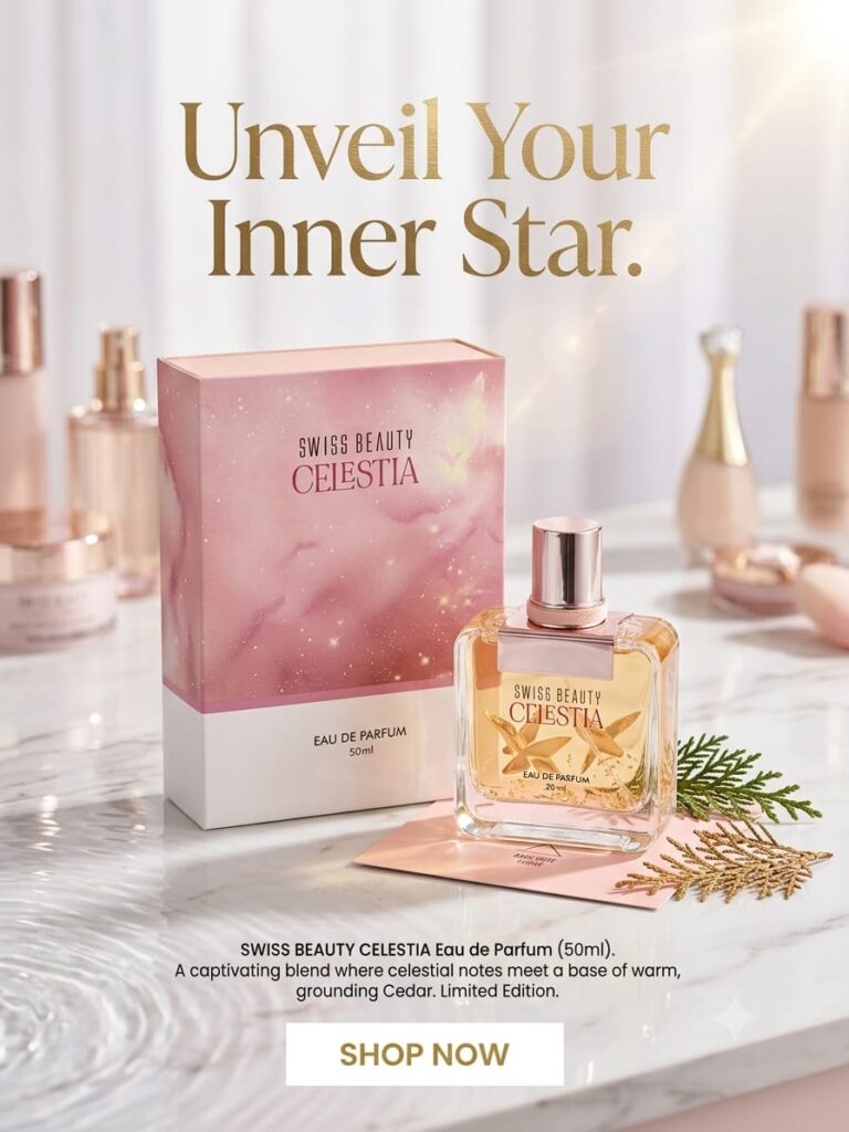 Swiss Beauty Celestia Eau De Parfum for Women – 50ml Premium Long Lasting Fragrance